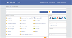 Desktop Screenshot of linkdirectory.info