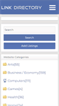Mobile Screenshot of linkdirectory.info